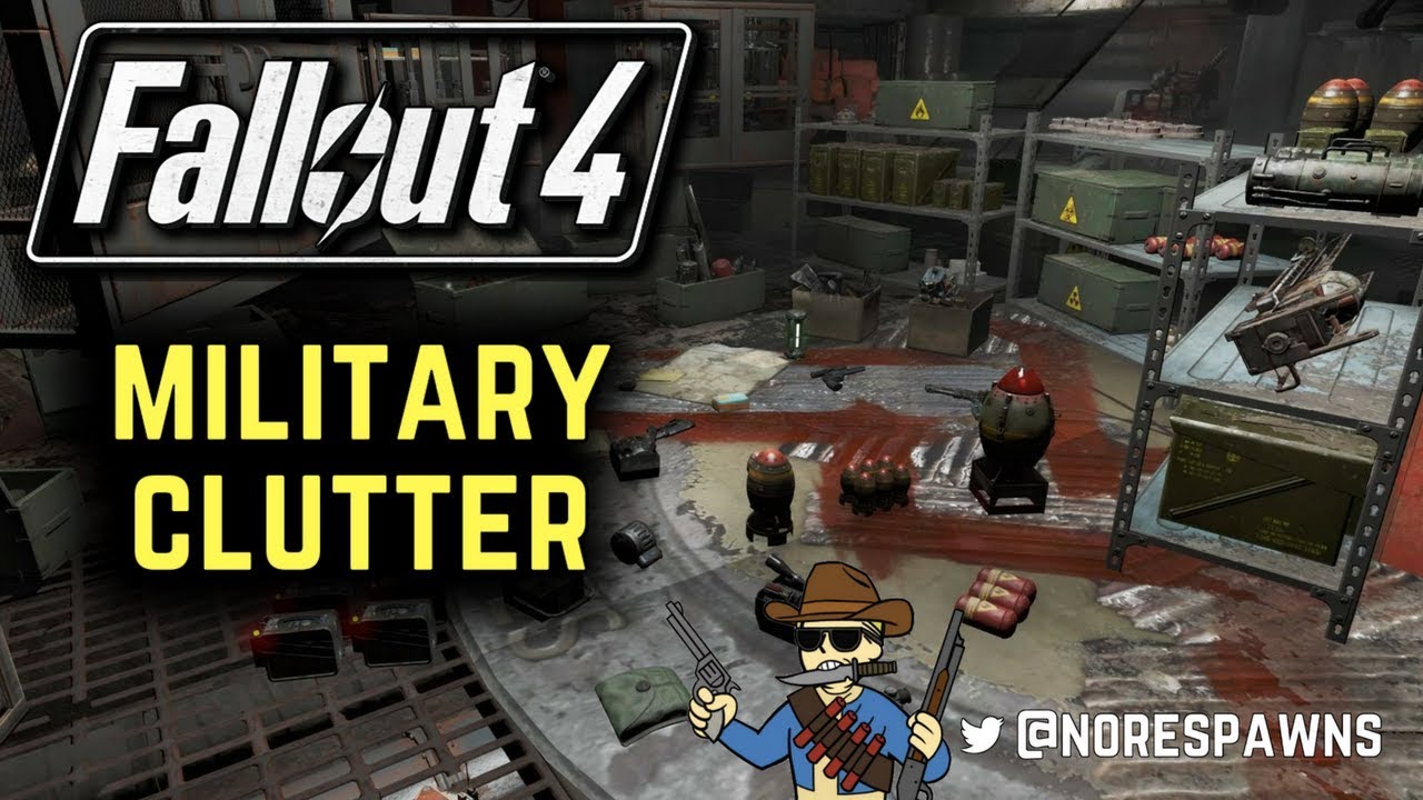 Fallout 4 - Military Clutter Mod Review