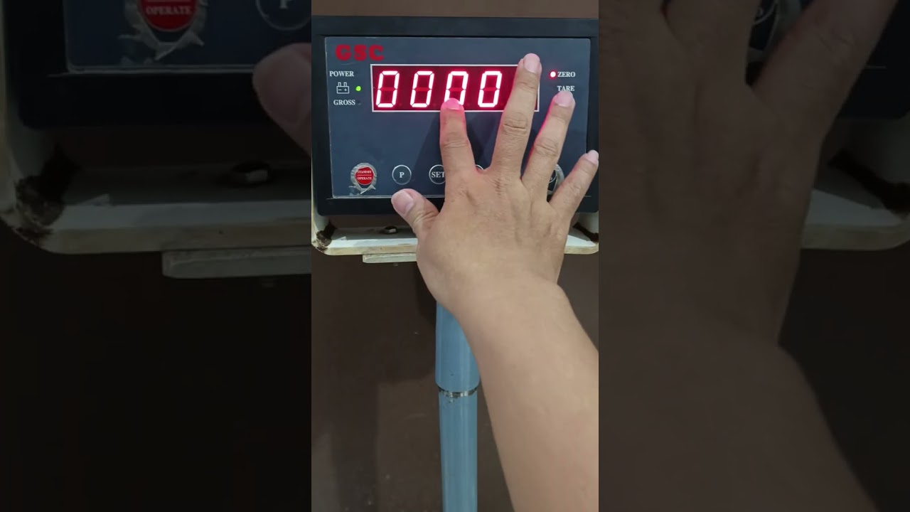 GSC SGW-3015 Calibration Kalibrasi