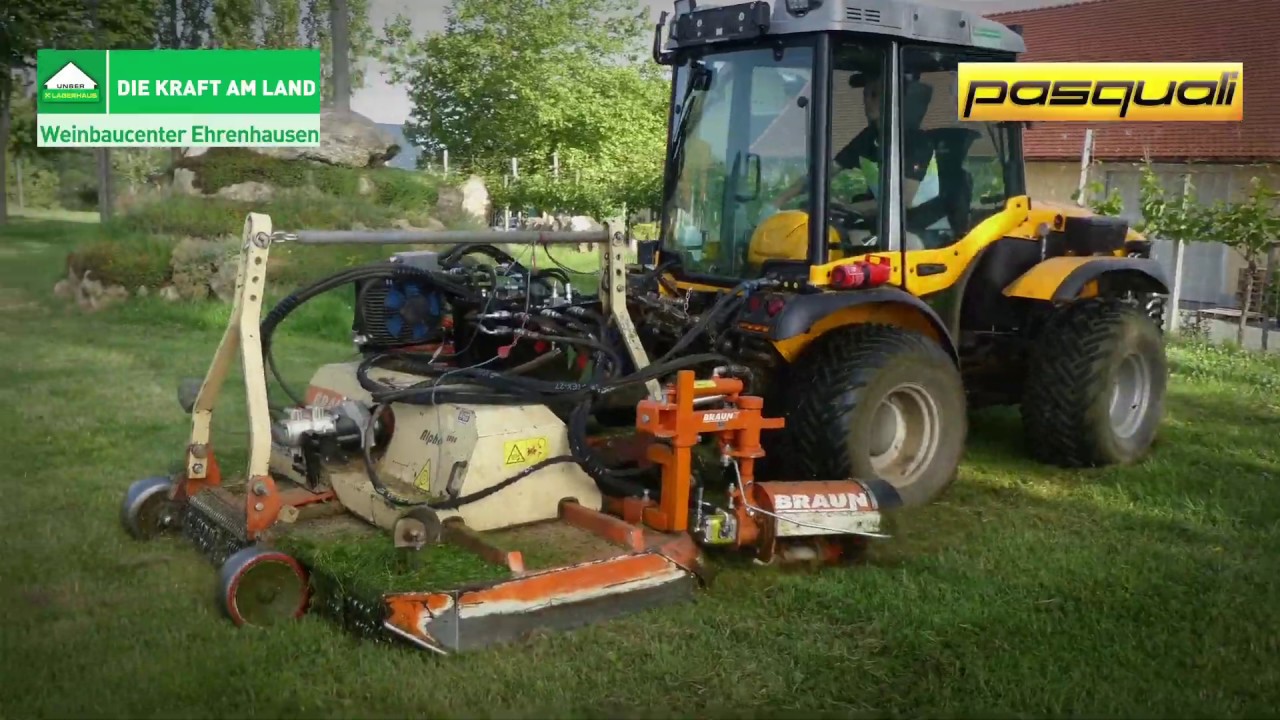 Prototyp Mulcher im Weinbau | Weingut Jöbstl | Braun | Pasquali