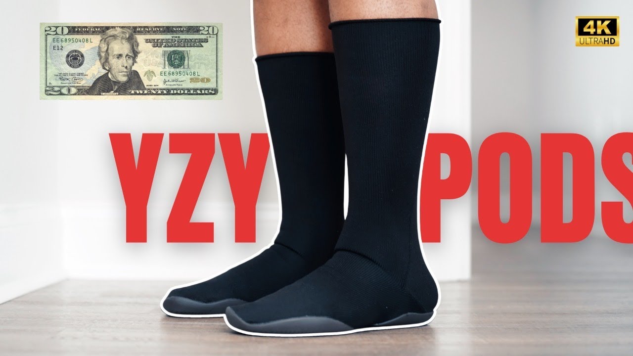 YZY PODS | $20 Socks Worth It? Review + On Feet