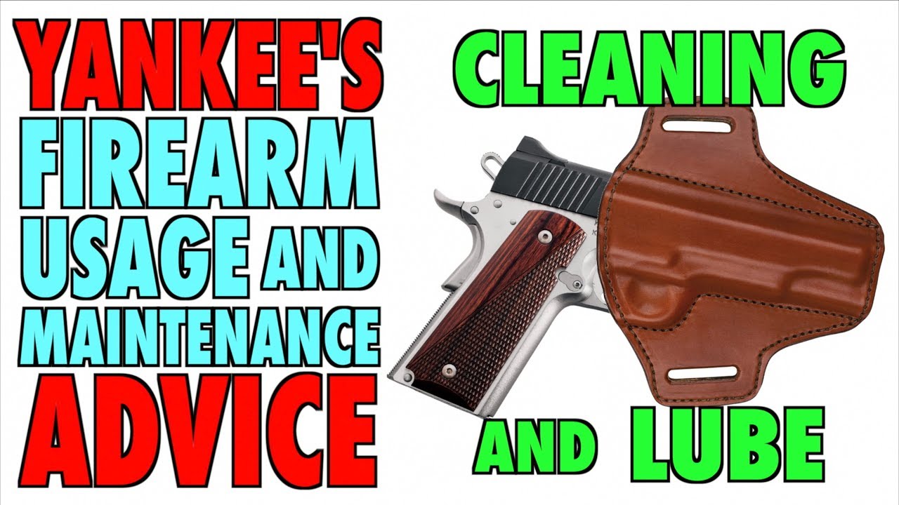 Small Gun Parts CLEANING & LUBE Tips