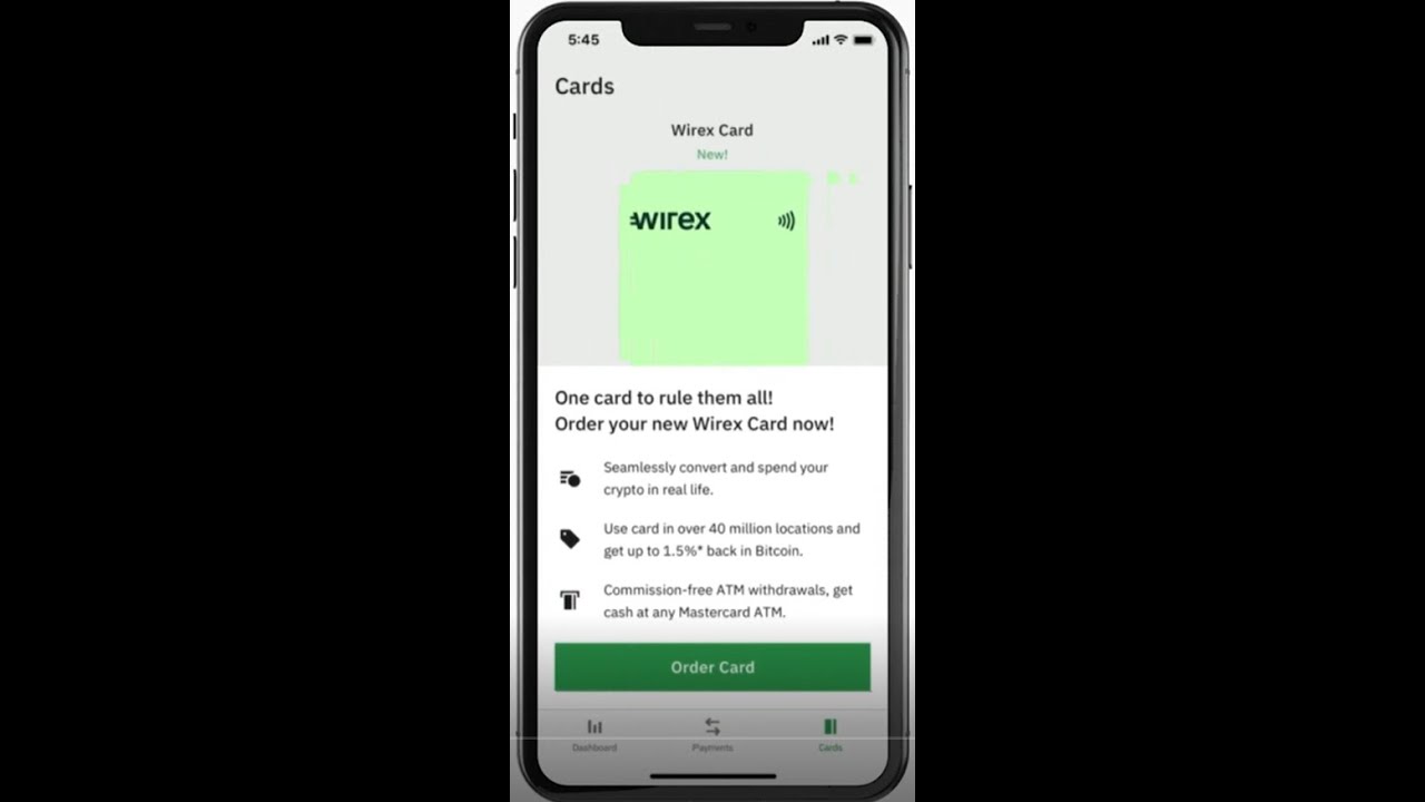 Как бесплатно заказать крипто валютную карту Wirex?