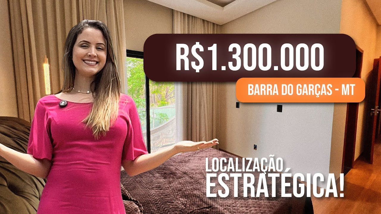 CASA MODERNA, AMPLA E CONFORTÁVEL EM BARRA DO GARÇAS