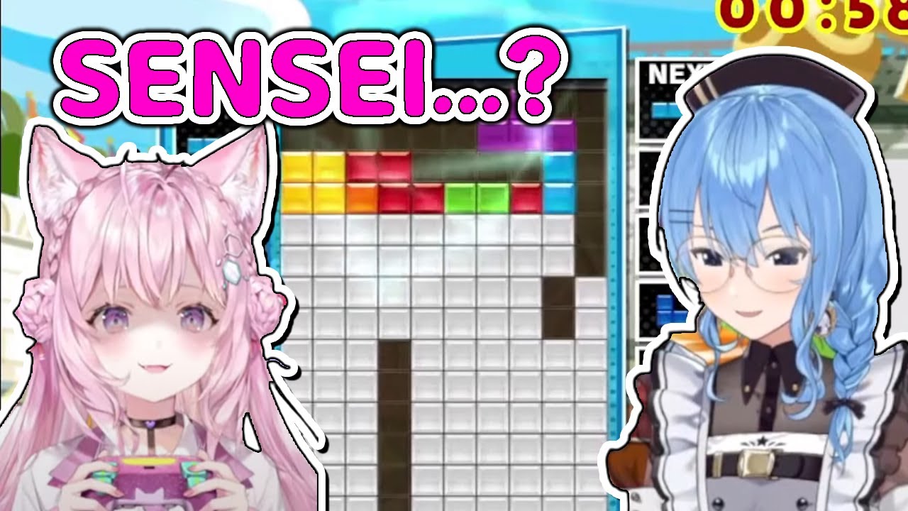 Koyori vs Suisei sensei for the first time, Boko boko Koyotei