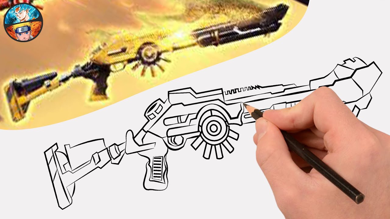 COMO DIBUJAR LA NUEVA M1014 APOCALIPSE DE INCUBADORA FREE FIRE