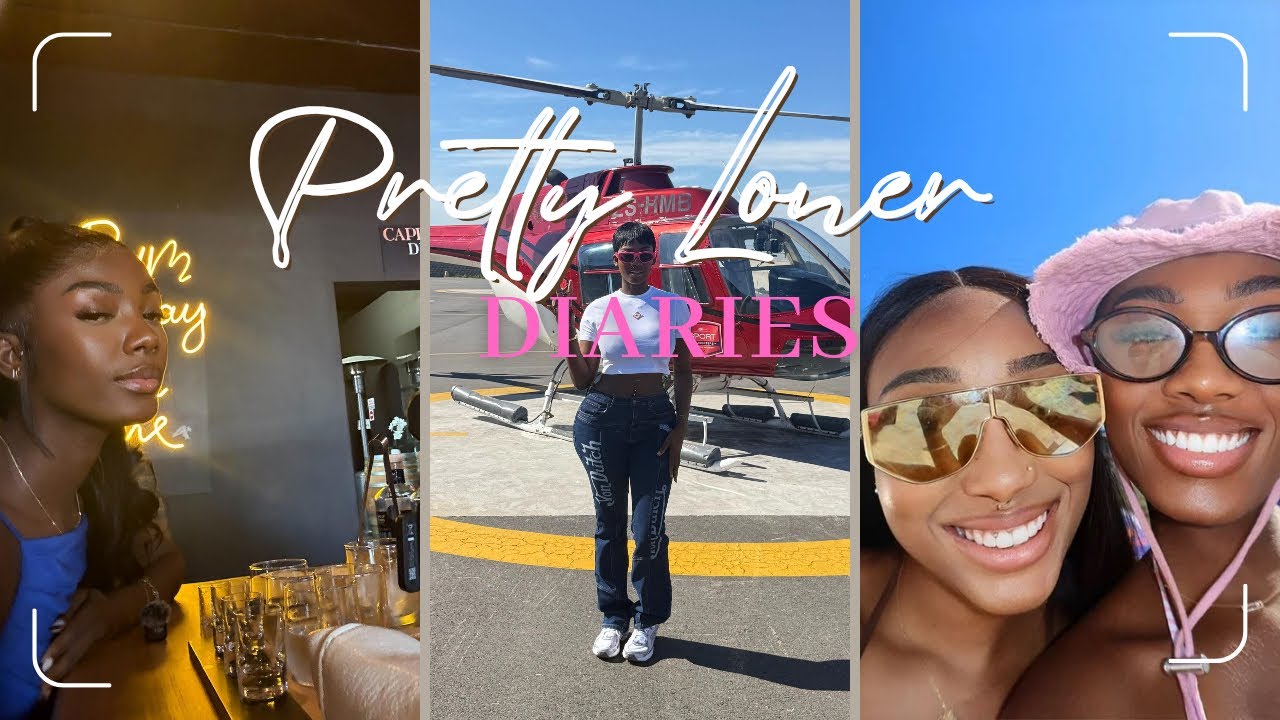 Pretty Loner Diaries | Episode1 : Helicopter Rides, Solo Moments, Adventures & Soft Lunch Dates