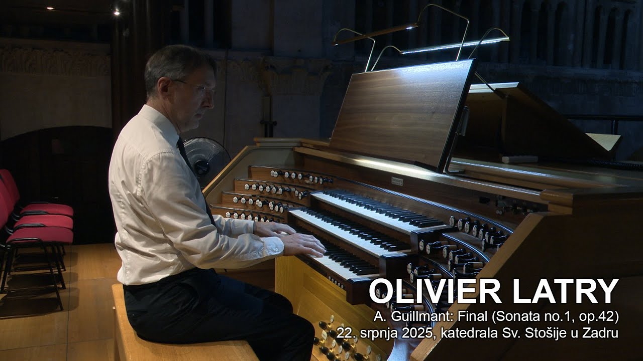 Olivier LATRY - A. Guillmant: Final (Sonata no.1, op.42)