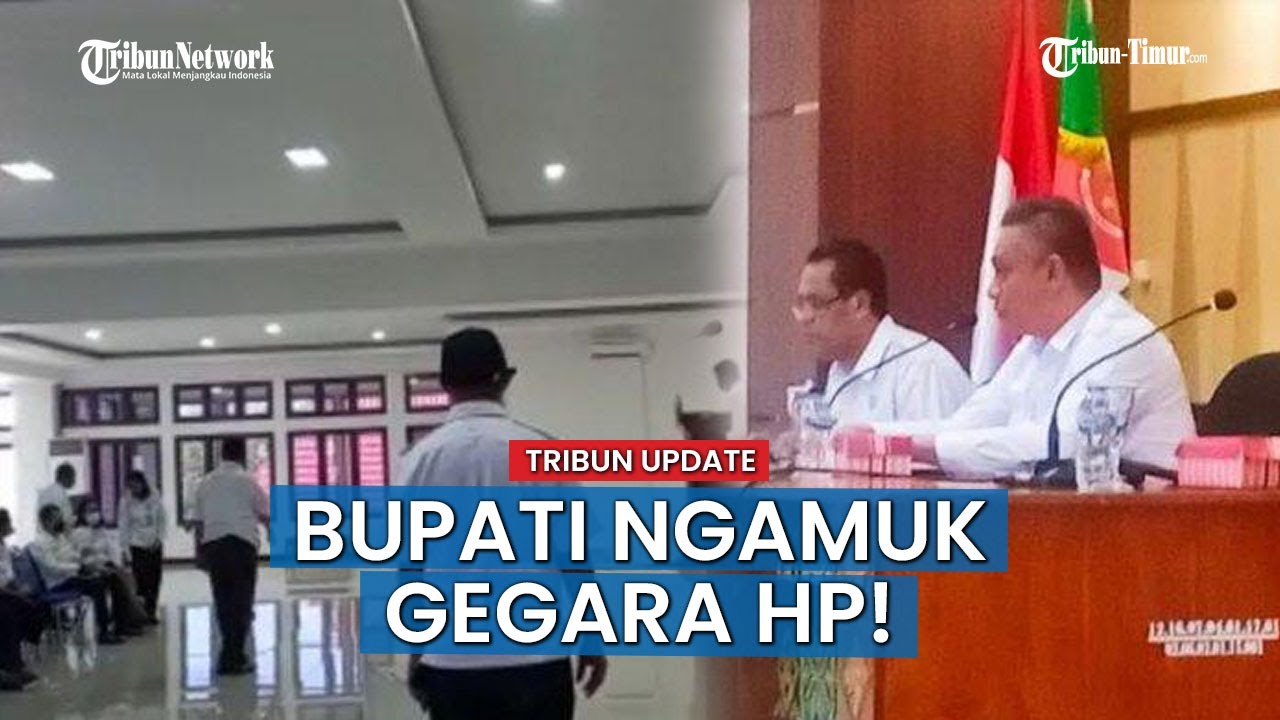Momen Bupati Sikka Ngamuk dan Usir Kadis Ketahanan Pangan, Diduga Gara-gara Main Ponsel saat Rapat