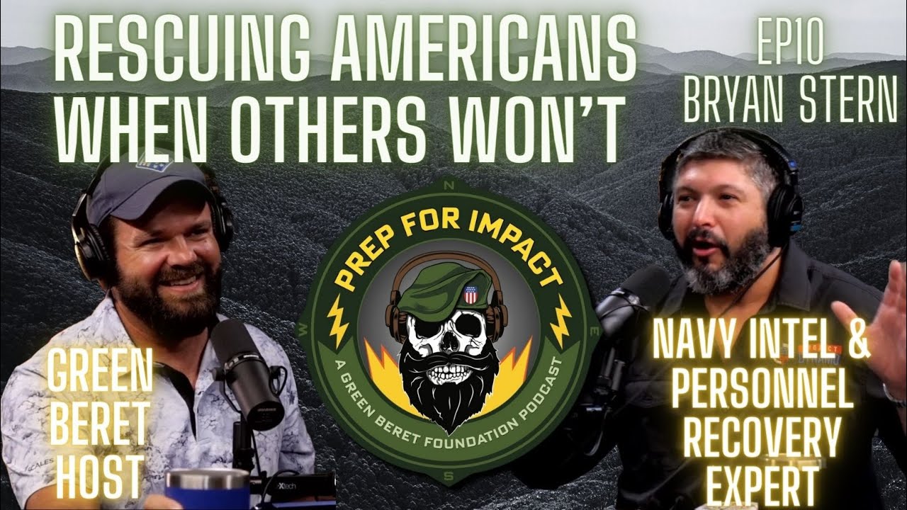 Rescuing Americans where others won’t - Bryan Stern: Navy intel + Personnel Recovery Expert - Ep10