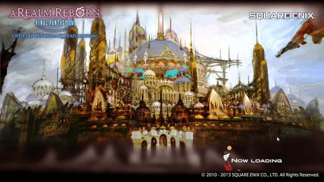 Final Fantasy XIV: A Realm Reborn Exploration Benchmark Test