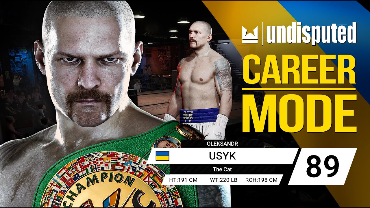 🥊 Undisputed  Career Mode за Олександра Усика  🇺🇦