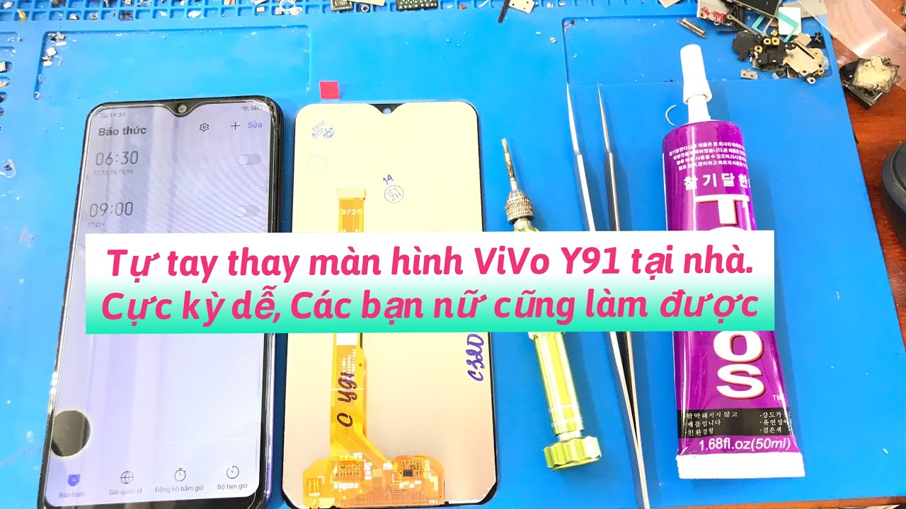 Tự tay thay màn hình ViVo Y91 tại nhà. Cực kỳ dễ, các bạn nữ cũng làm được | Y91 Screen Replacement