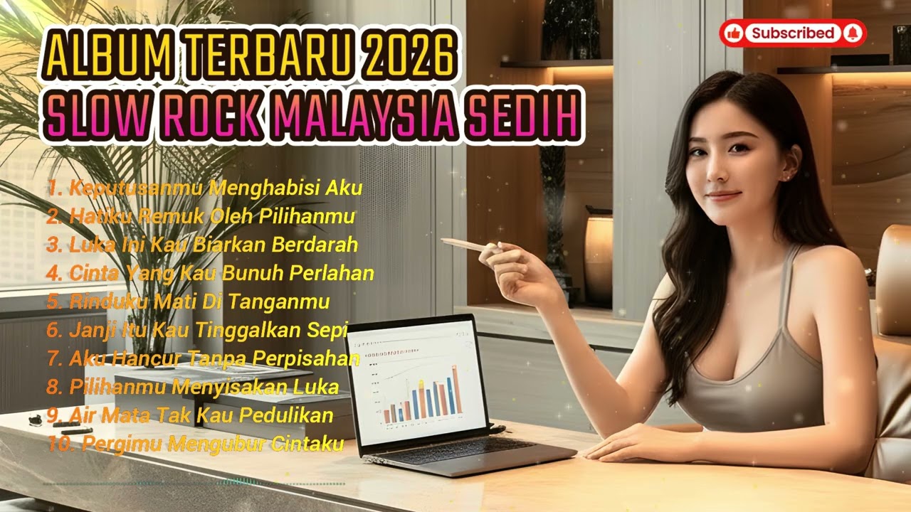 Lagu Slow Rock Malaysia Terbaru 2026   Saat Kenangan Datang Tanpa Undangan 😭