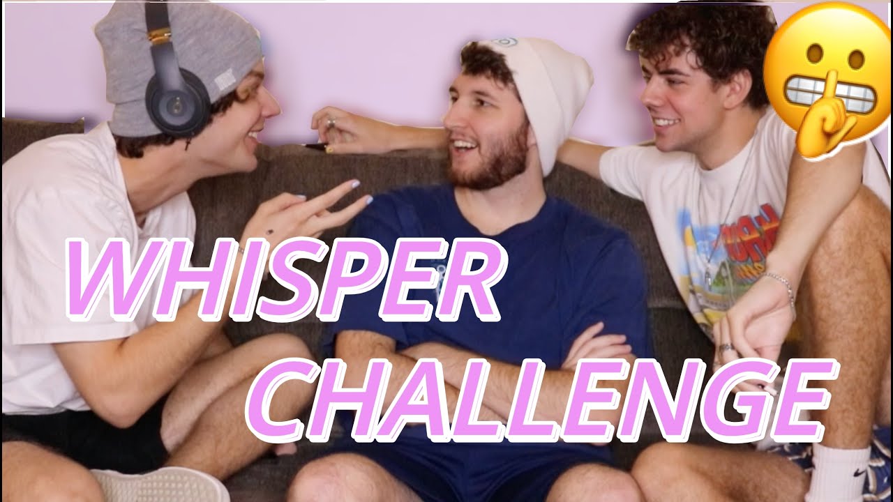 WHISPER CHALLENGE w/ Nathan Triska and Drizzy