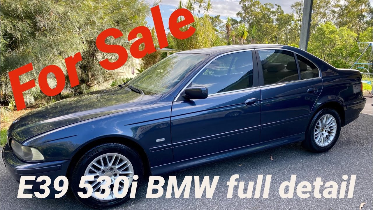 Full detail on my 2002 E39 530i BMW.