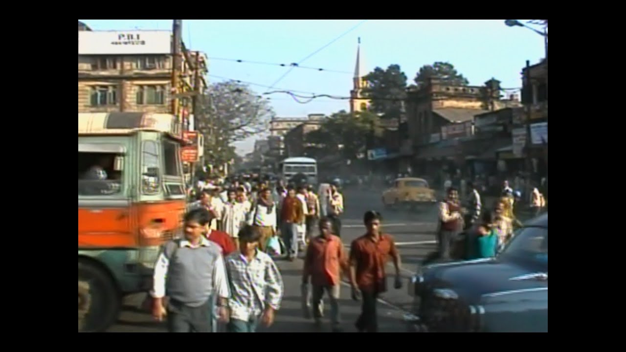 India Kolkata 1997  Chowringhee Road 1997 and 2000