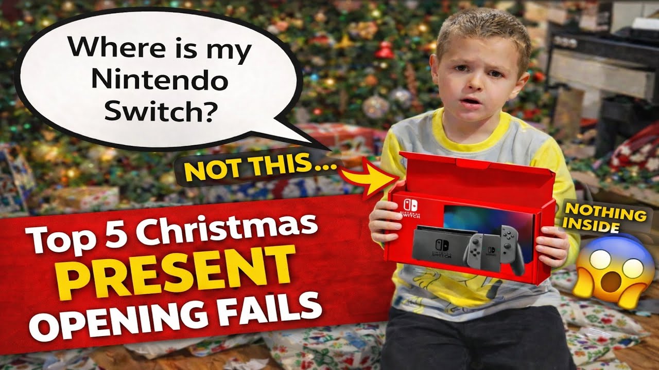 Top 5 Worst Christmas Present Opening Moments