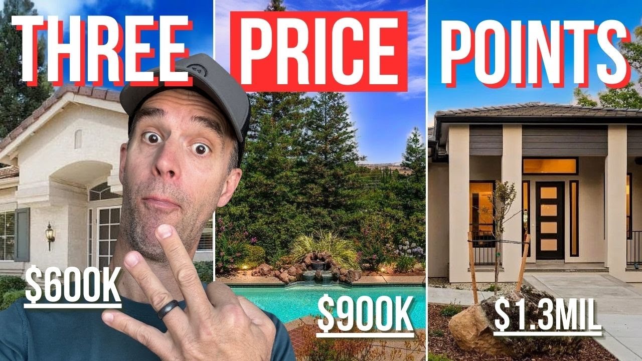 What $600K, $900K & $1.3M Get You in Folsom & El Dorado Hills