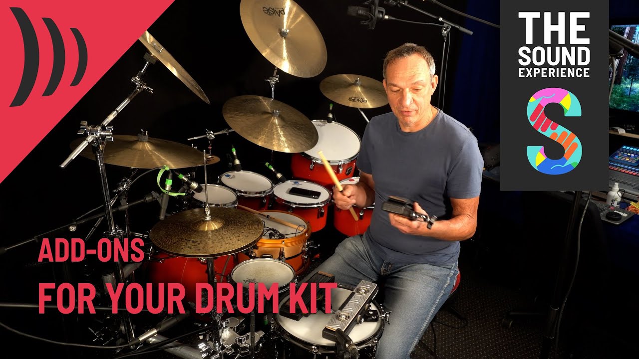 Marcel van Cleef Tests 3 Mountable Drum Add-Ons | JingleChick, DoubleChick & AluCrasher