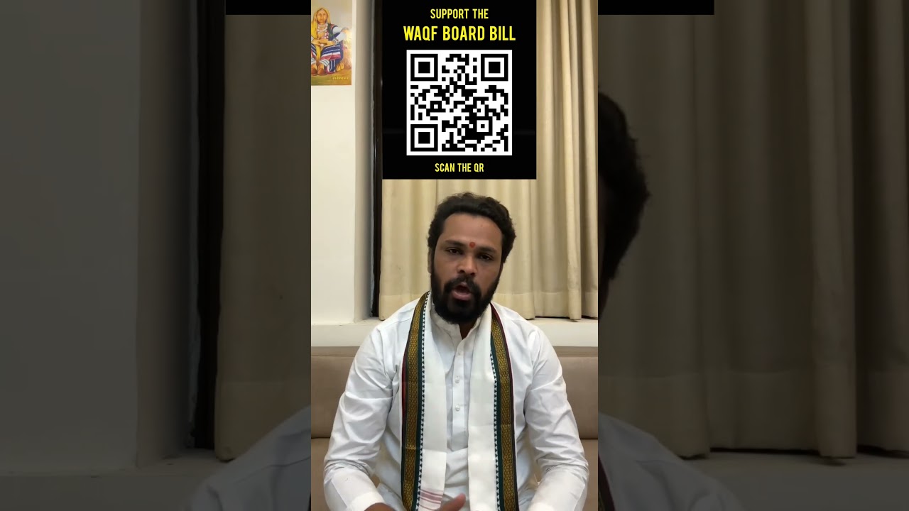 Support Waqf Board Bill ✅️ Hindu Tiger Nitin Nandkar #shorts #waqfboardbill