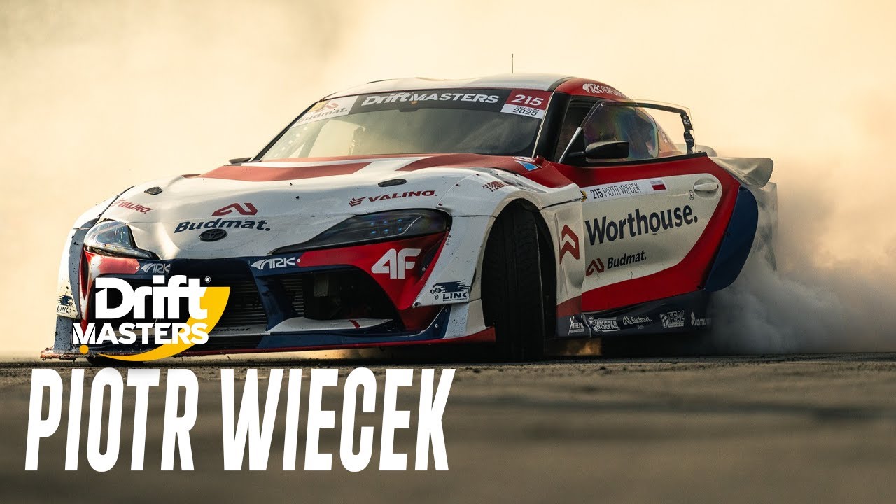 Piotr Więcek at Drift Masters 2025 Latvia – Championship Charge