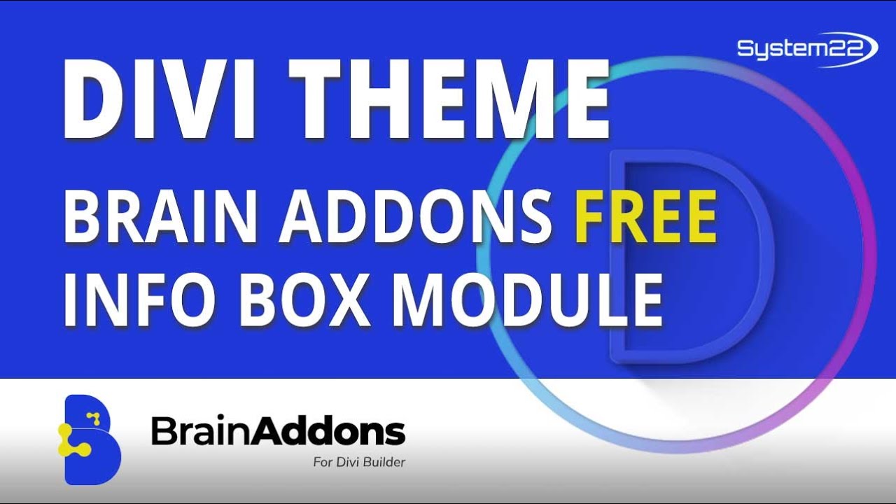 Divi Brain Addons Free Divi Plugin Info Box Module 👈