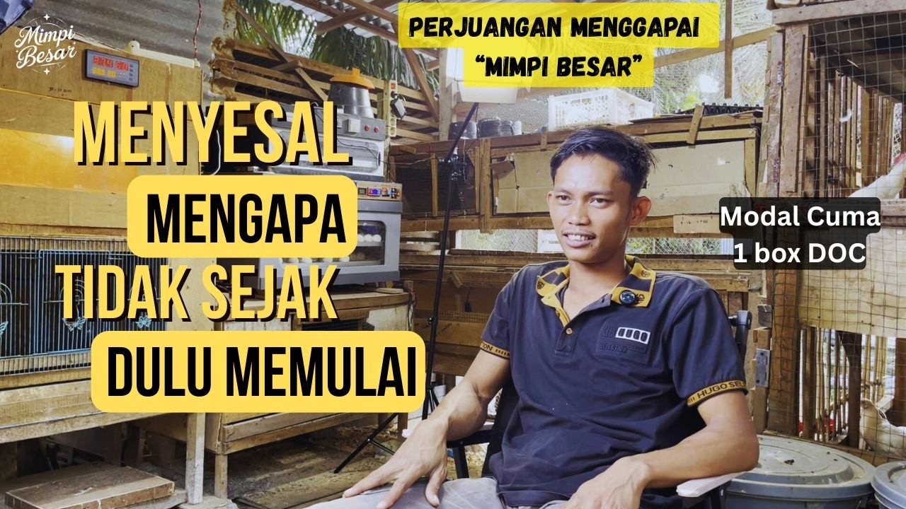 PEMUDA INI MENYESAL KENAPA TIDAK DIMULAI SEJAK DULU