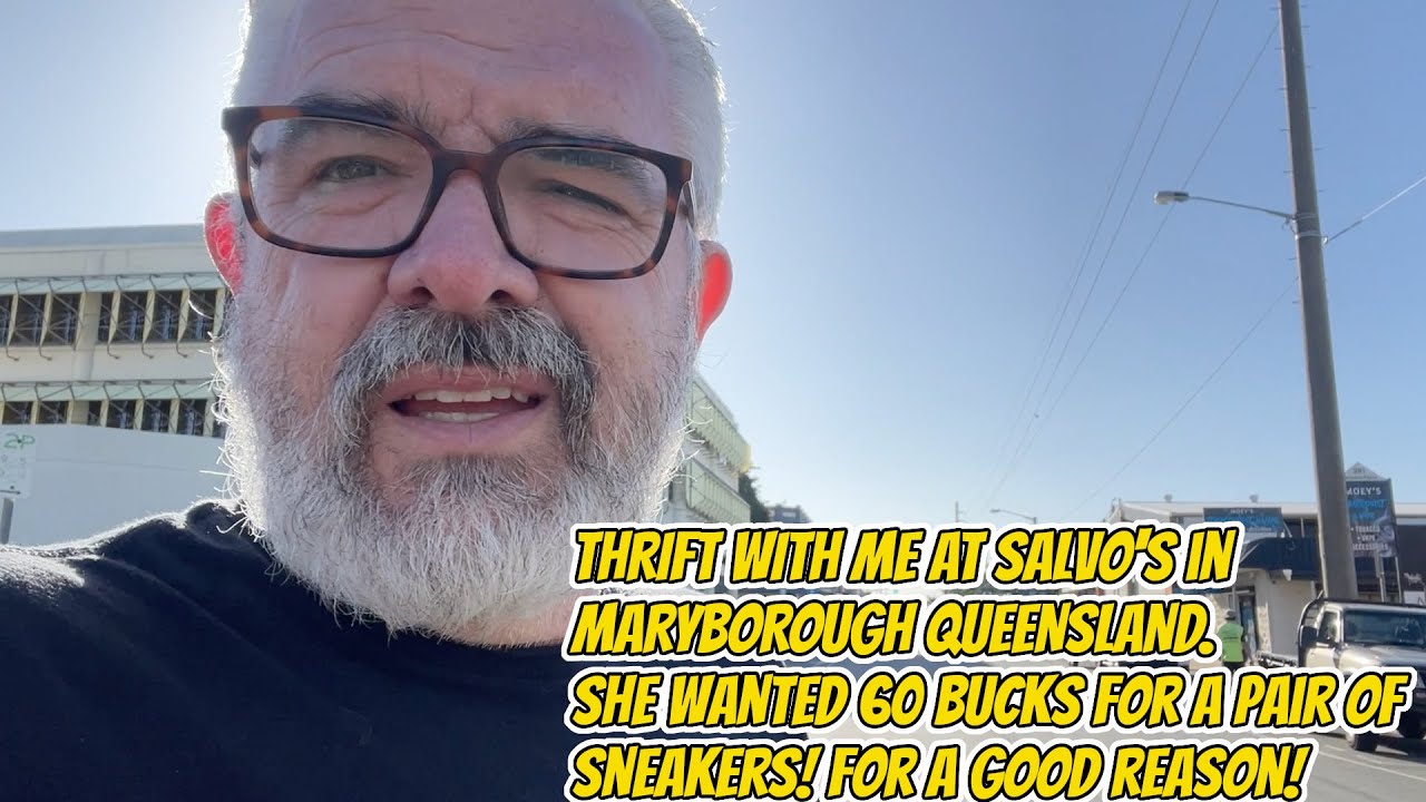 They Wanted SIXTY BUCKS for a Pair Of CONVERSE at the Salvo Store Maryborough QLD - For a Good Cause
