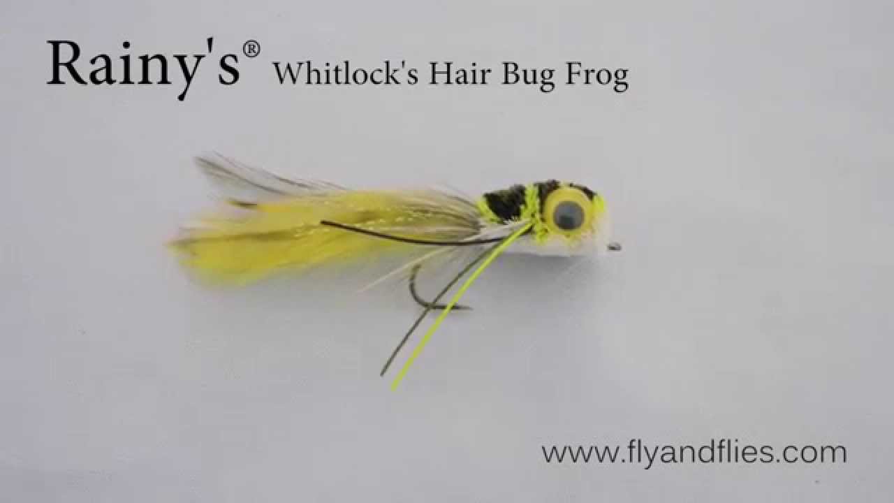 Rainy's&reg; Whitlock's Hair Bug Frog - www.flyandflies.com