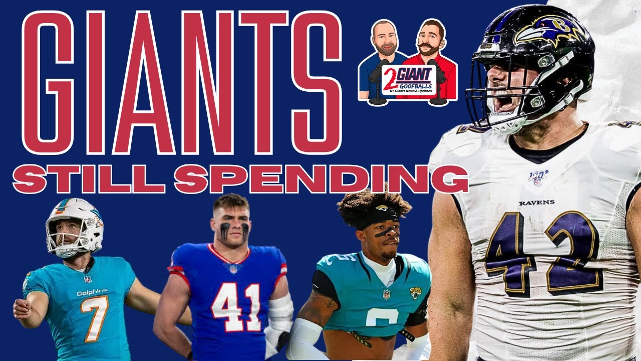Giants Day 2 FA: Newsome, Ricard & More LIVE