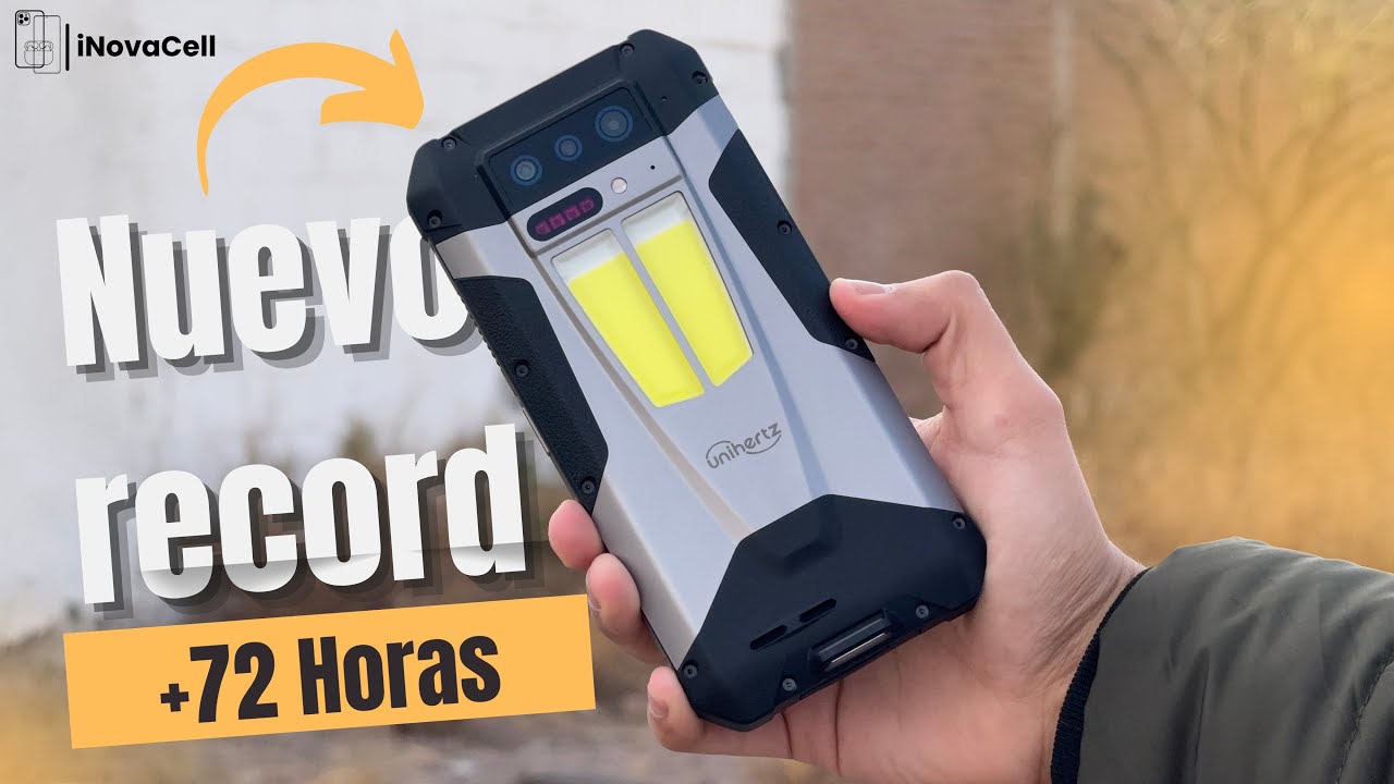 Unihertz Tank 4 8849 🔥 | TEST DE BATERÍA | iNovaCell