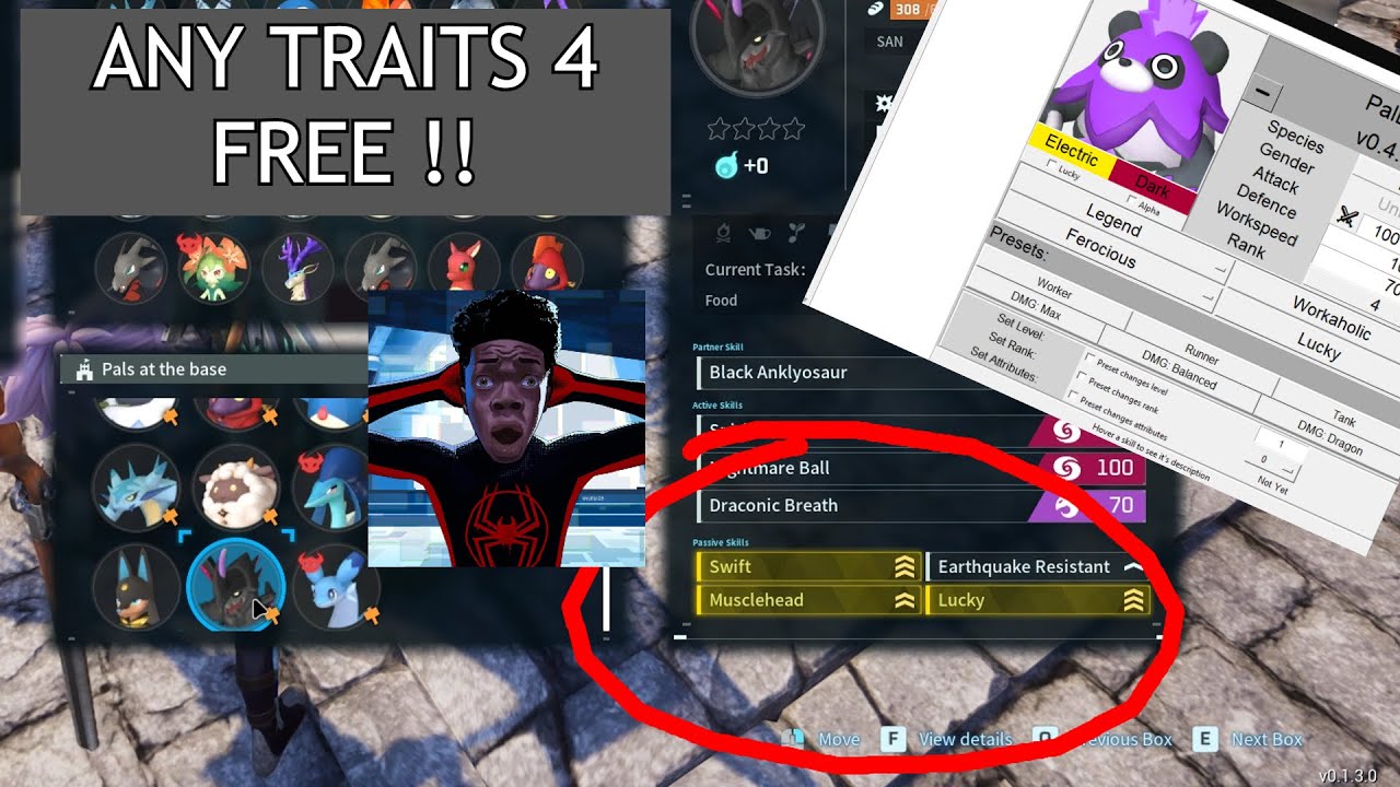 Palworld Cheats/Hack | Level/Traits Editor | PalEdit Download & Usage Tutorial