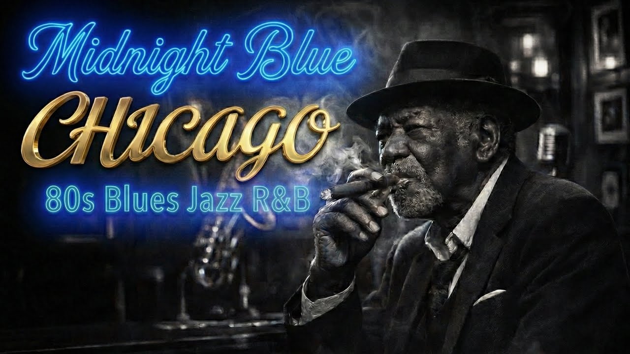 80s Chicago Blues & Soul Jazz R&B 🎷 Late Night Vintage Lounge Music