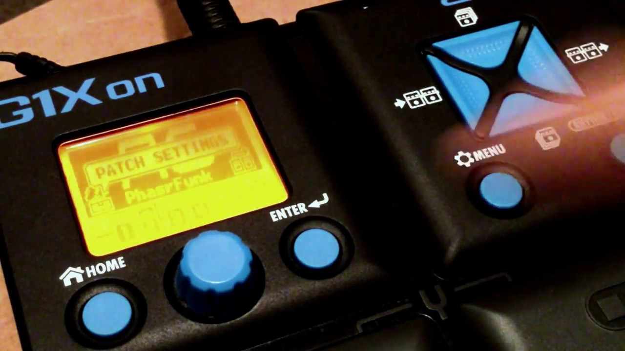 Подробное руководство по Zoom G1xon