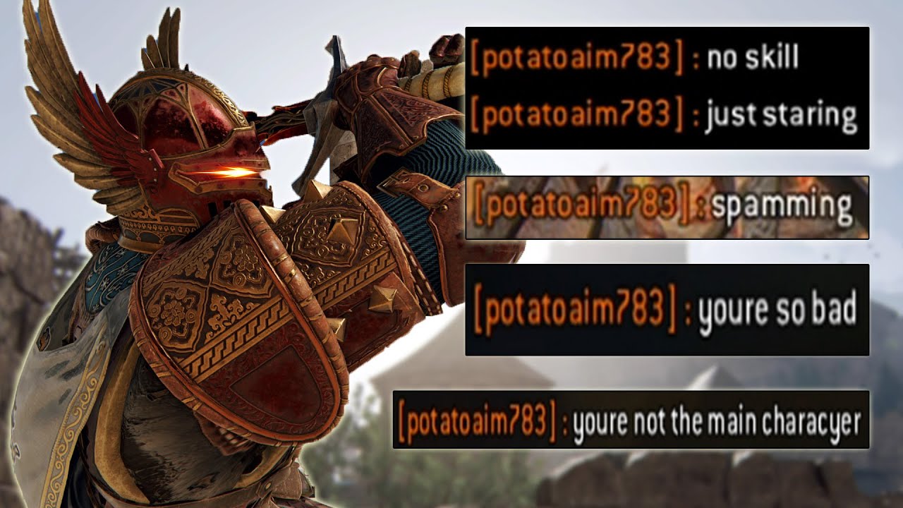 Most Toxic For Honor Player Has SOME Words To Say | For Honor