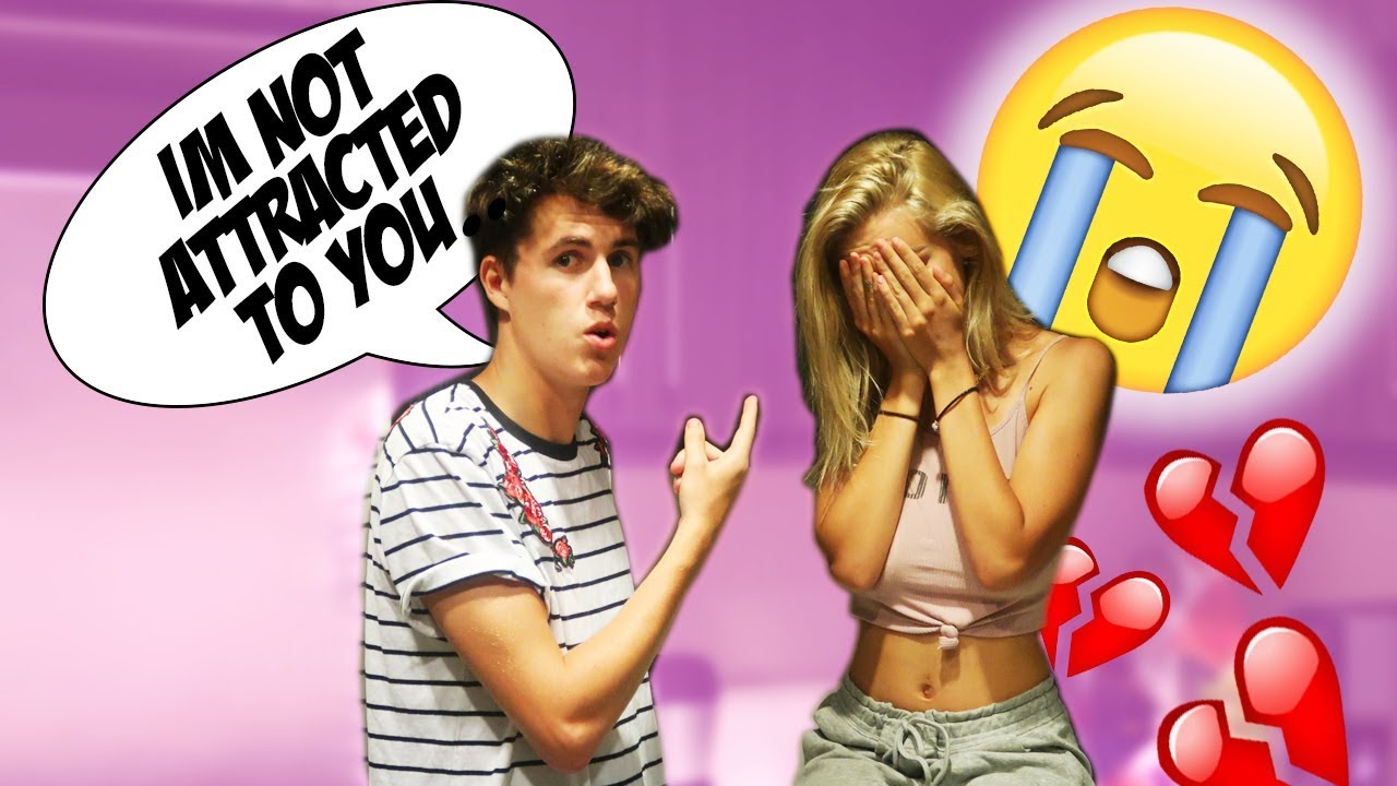 I'M NOT ATTRACTED TO YOU ANYMORE PRANK ON GIRLFRIEND!!