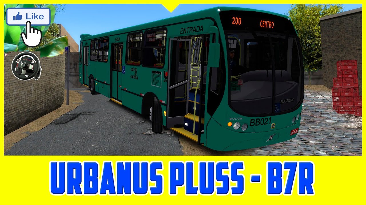 [OMSI 2] URBANUS PLUS VOLVO B7R - MAPA CIDADE SERRANA - LINHA 200