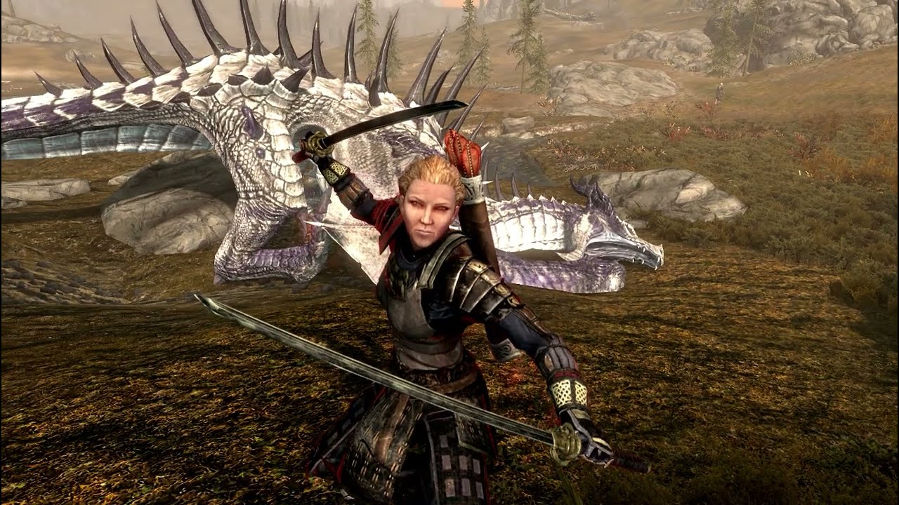 Дельфина против Эсберна (реванш) SKYRIM (3 раунда)