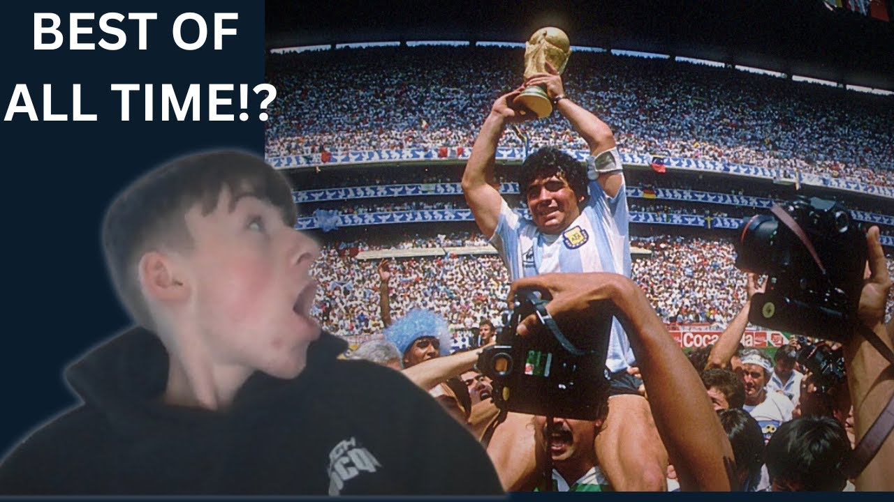 Gen Z football fan watches Maradona for the first time ever!!