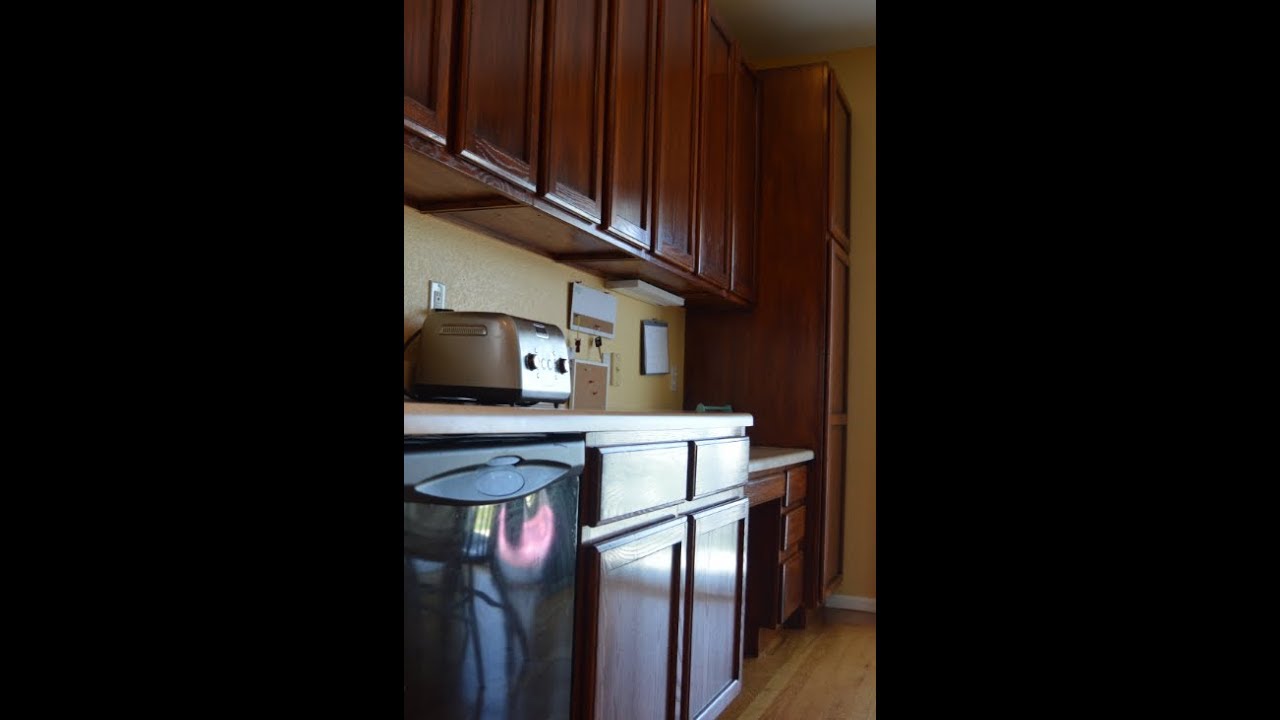 Gel Stain Kitchen Cabinets