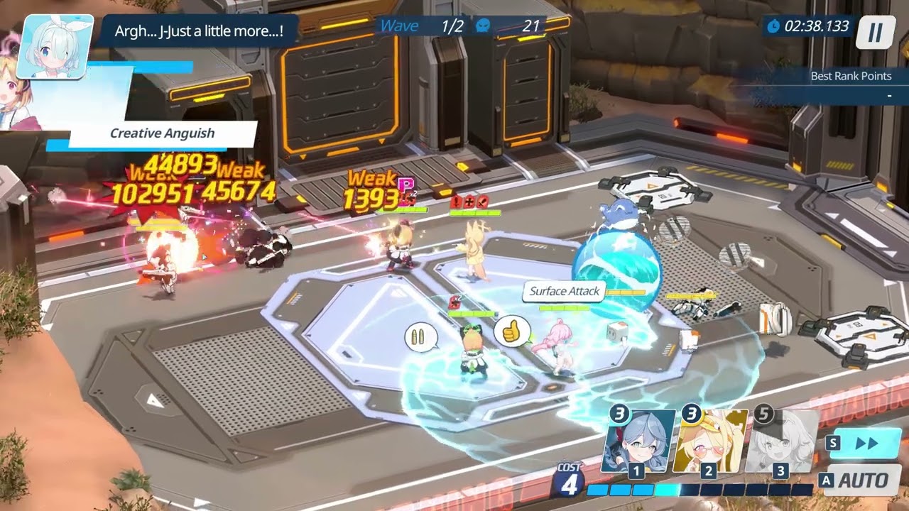 Blue Archive - Yellow Chesed Insane GA (1 team) - 27,547,648 pts