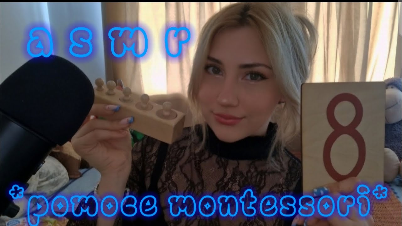 [ASMR PL] POKAZUJĘ WAM NOWE POMOCE MONTESSORI 💬💤 (show and tell, szept)