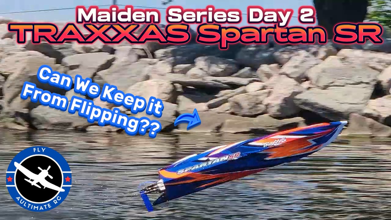 Will We Keep It From Flipping?  Traxxas Spartan SR Maiden Series Day 2: Battery Placement Adjustment