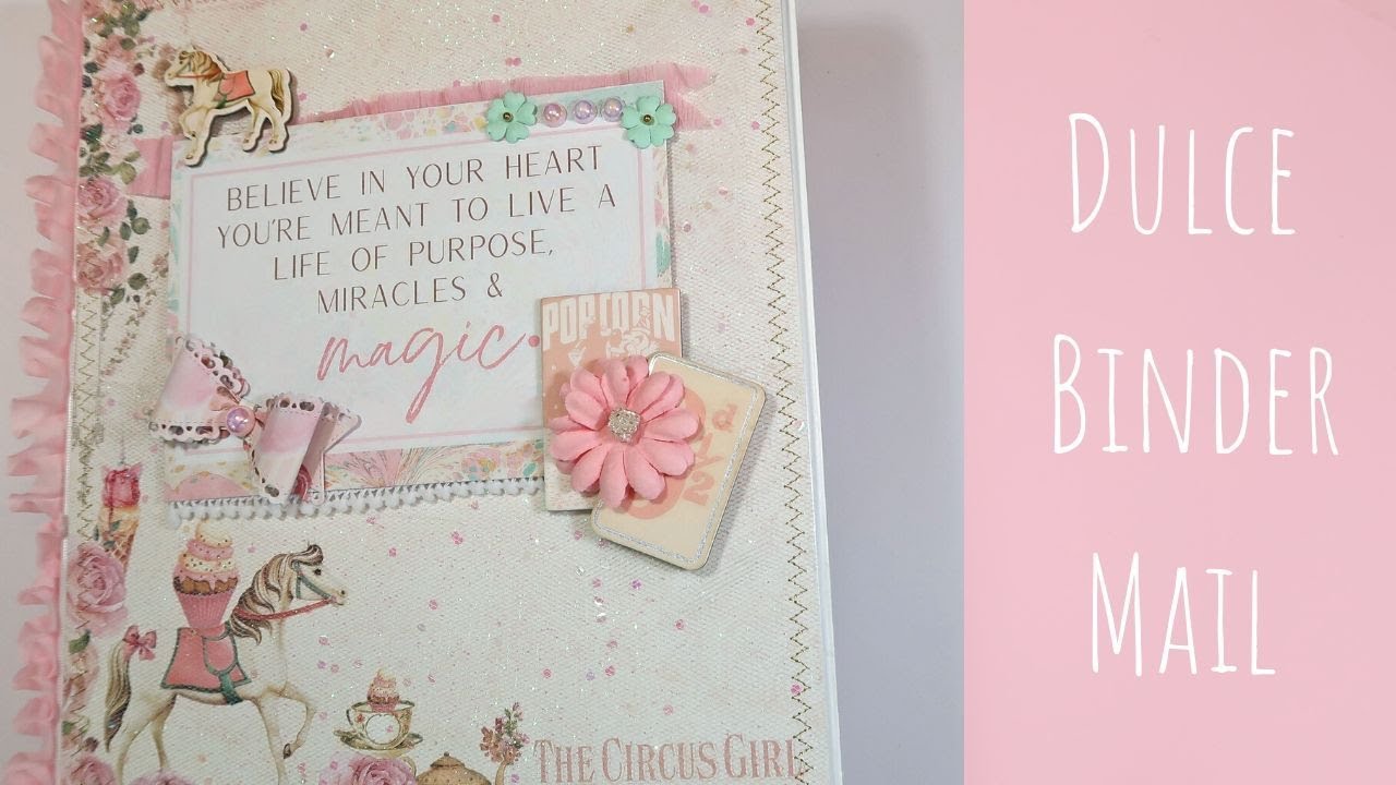 🎠Binder Mail/Embellishment Book🎠