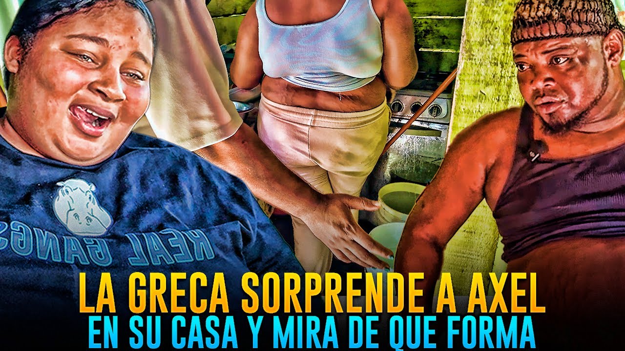 LA GRECA LLEGA A SU CASA EN UN MAL MOMENTO Y CASI ELIMINA A AXEL
