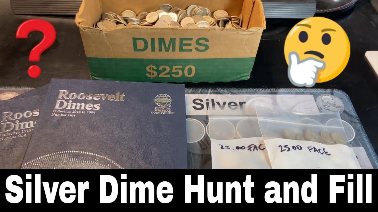 Silver Roosevelt Dime Hunt and Fill