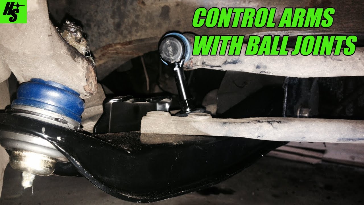 240SX S13 Build - Control Arms With Ball Joints How To