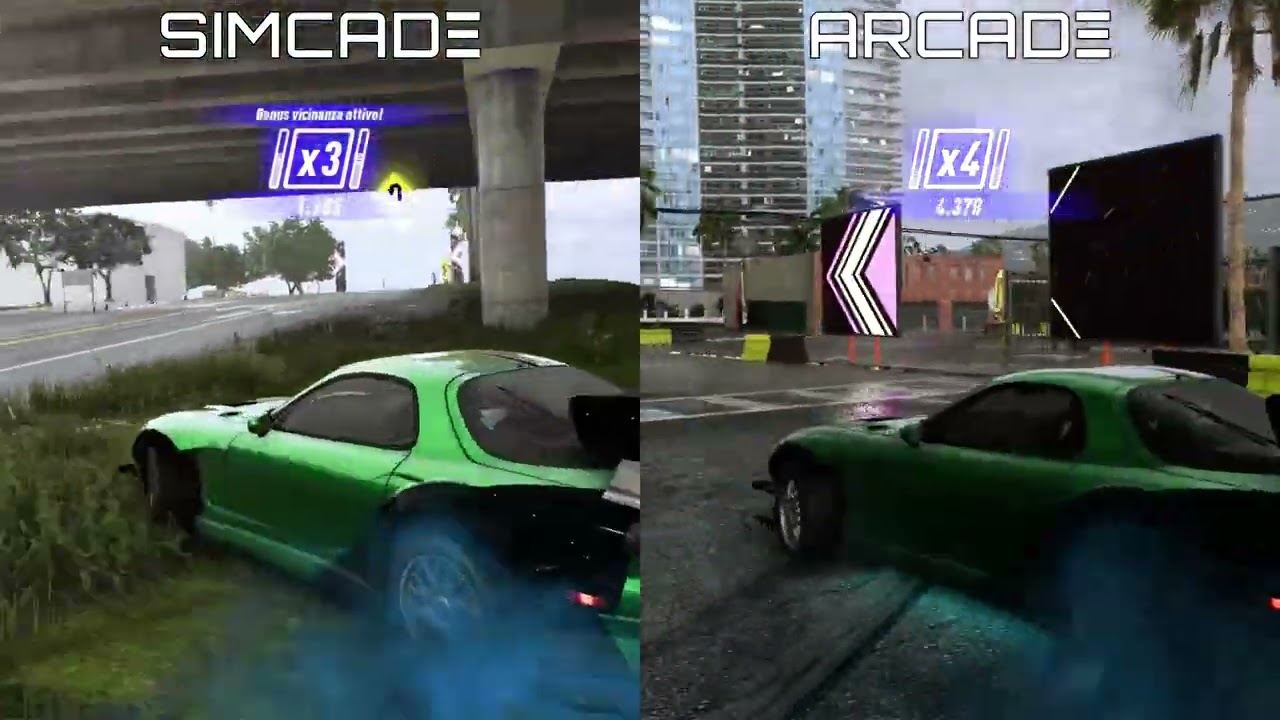 Need For Speed Heat UNIT&Xi;  3.5 Simcade VS Arcade