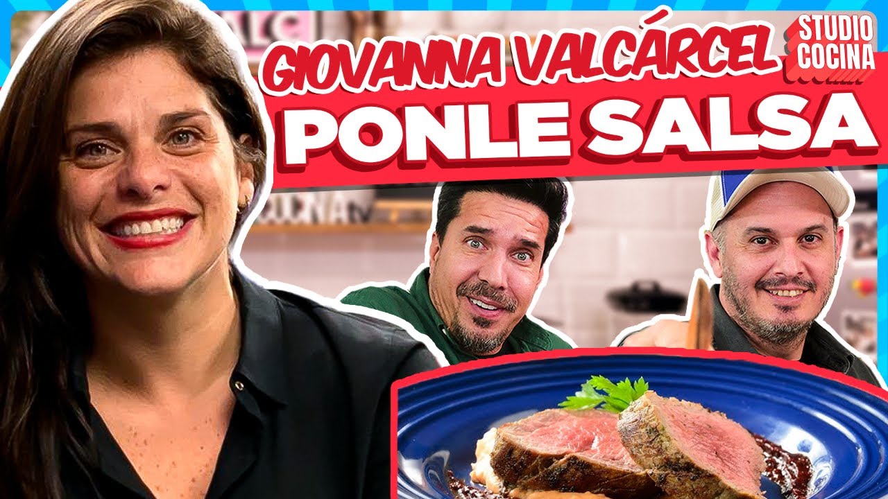 GIOVANNA VALC&Aacute;RCEL DESTAPA LAS SALSAS 🪇 I Roast beef con pur&eacute; de camote I Studio Cocina