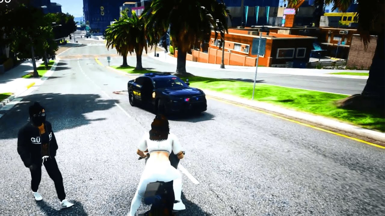 Scarlett Takes Adderall and Saves Suki from Lt Stubble #gta #nopixel #roleplay
